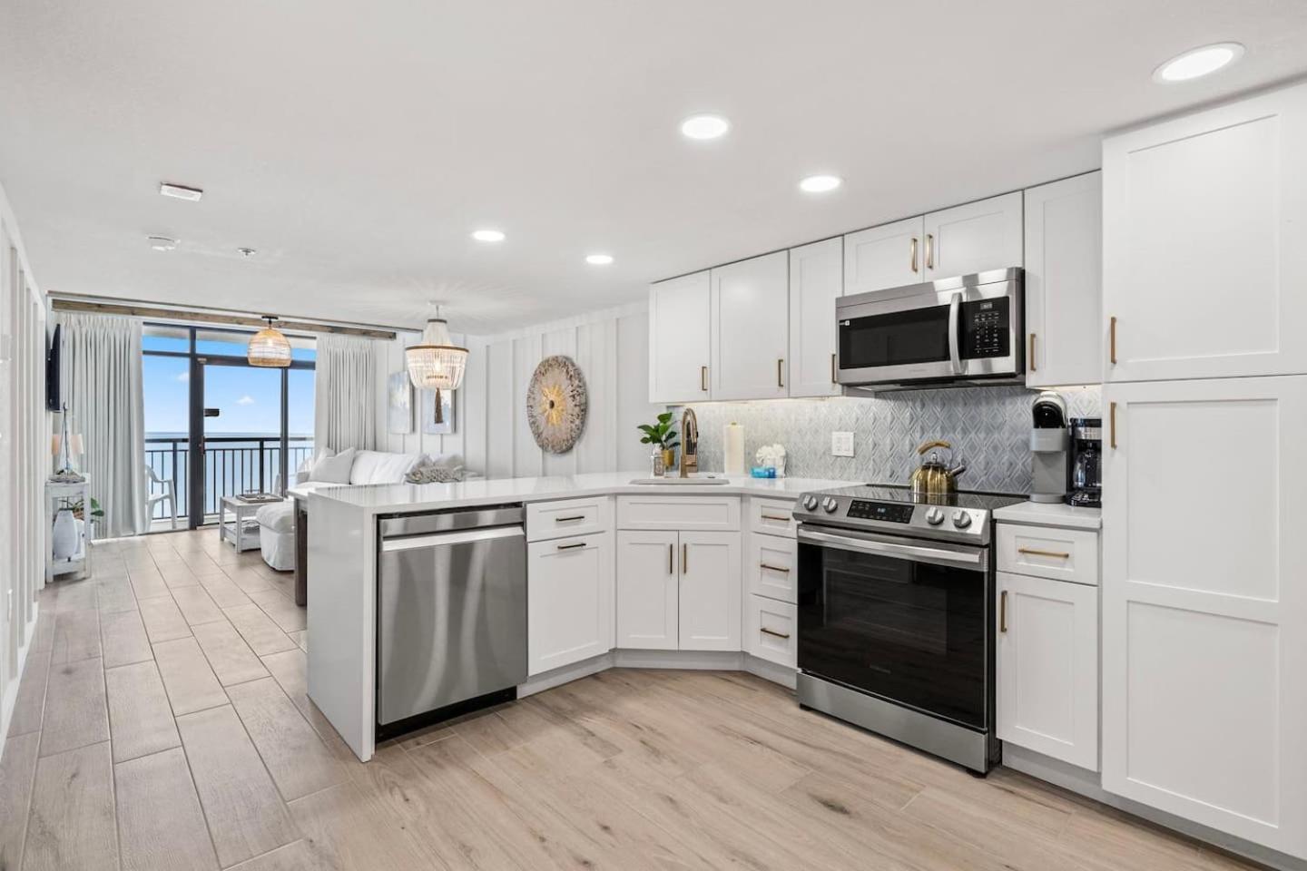 Luxury Ocean Front By Barefoot Landing Apartamento Myrtle Beach Exterior foto